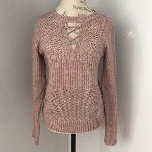 Pink sweater
